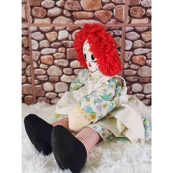 Vintage 1977 Handmade Raggedy Ann #B4 - Picture 3 of 11